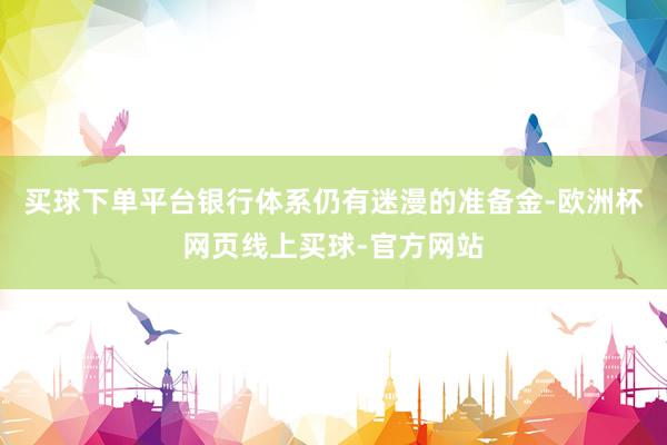 买球下单平台银行体系仍有迷漫的准备金-欧洲杯网页线上买球-官方网站