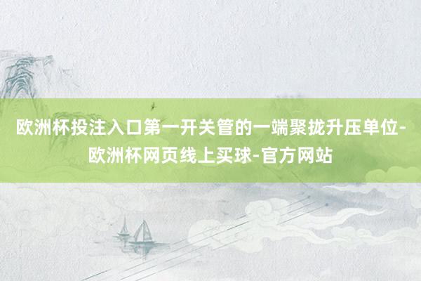 欧洲杯投注入口第一开关管的一端聚拢升压单位-欧洲杯网页线上买